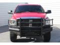 2007 Flame Red Dodge Ram 2500 SLT Quad Cab 4x4  photo #2