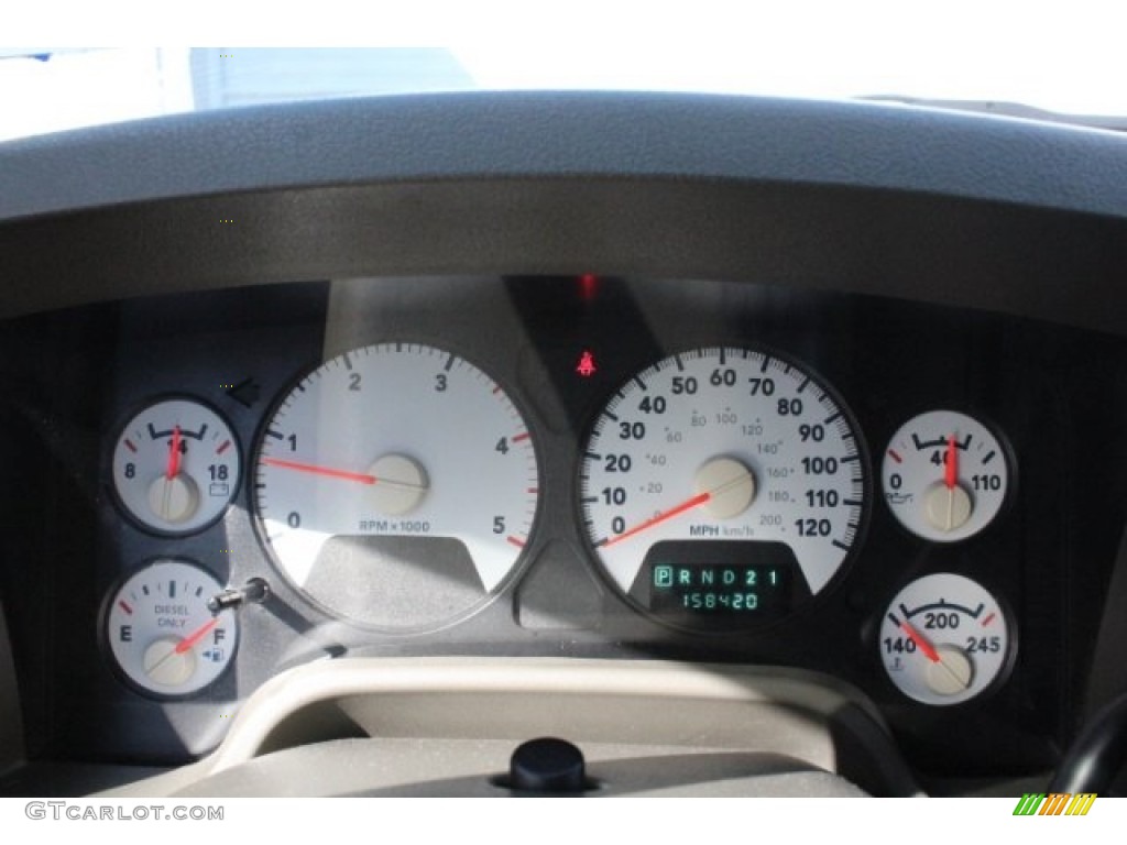 2007 Ram 2500 SLT Quad Cab 4x4 - Flame Red / Khaki photo #22