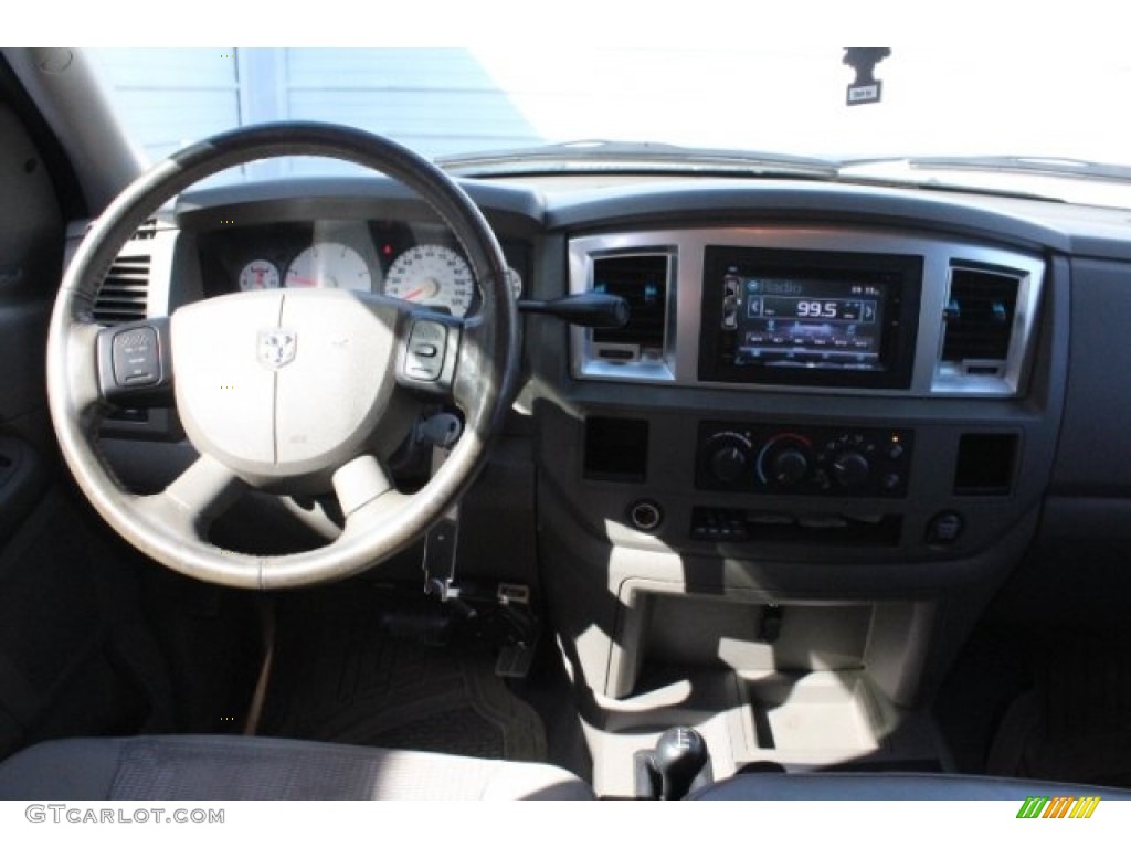 2007 Ram 2500 SLT Quad Cab 4x4 - Flame Red / Khaki photo #26
