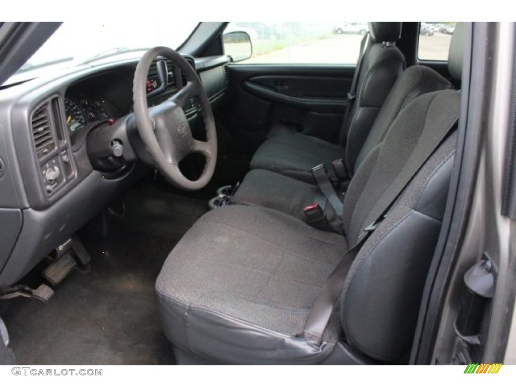 2001 Silverado 1500 Extended Cab - Light Pewter Metallic / Graphite photo #16