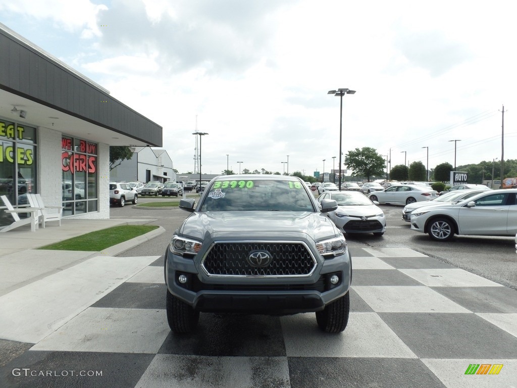 2018 Tacoma TRD Off Road Double Cab 4x4 - Cement / Graphite w/Gun Metal photo #2
