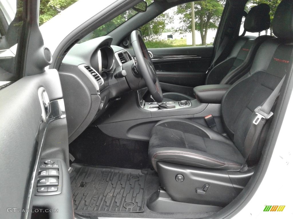 2017 Grand Cherokee Trailhawk 4x4 - Bright White / Black photo #10