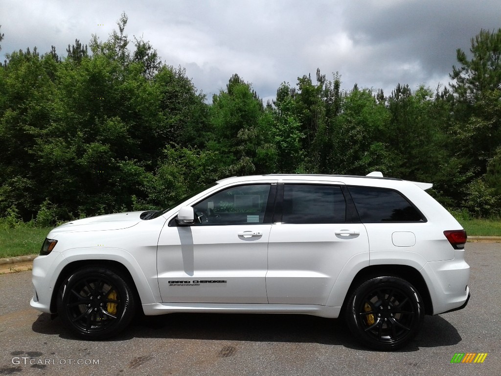 Bright White 2018 Jeep Grand Cherokee Trackhawk 4x4 Exterior Photo #127396517