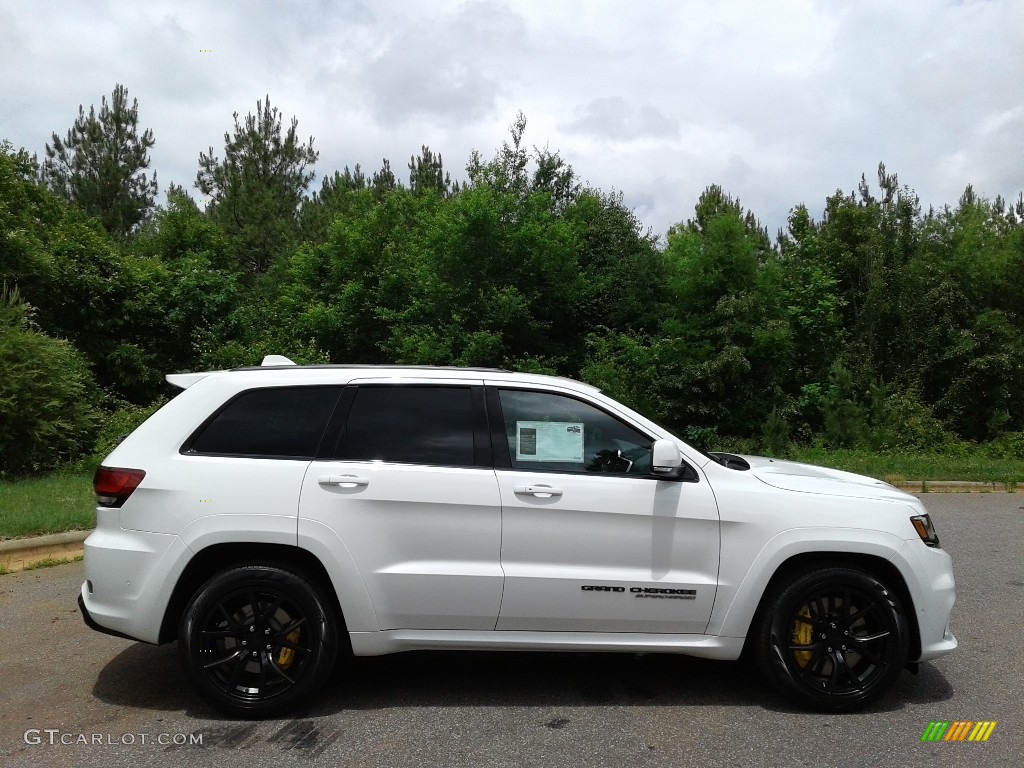 Bright White 2018 Jeep Grand Cherokee Trackhawk 4x4 Exterior Photo #127396640