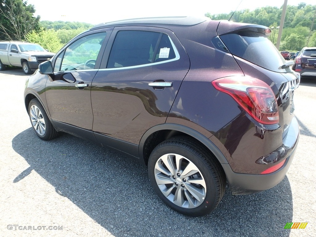 2018 Encore Preferred AWD - Black Cherry Metallic / Ebony photo #7