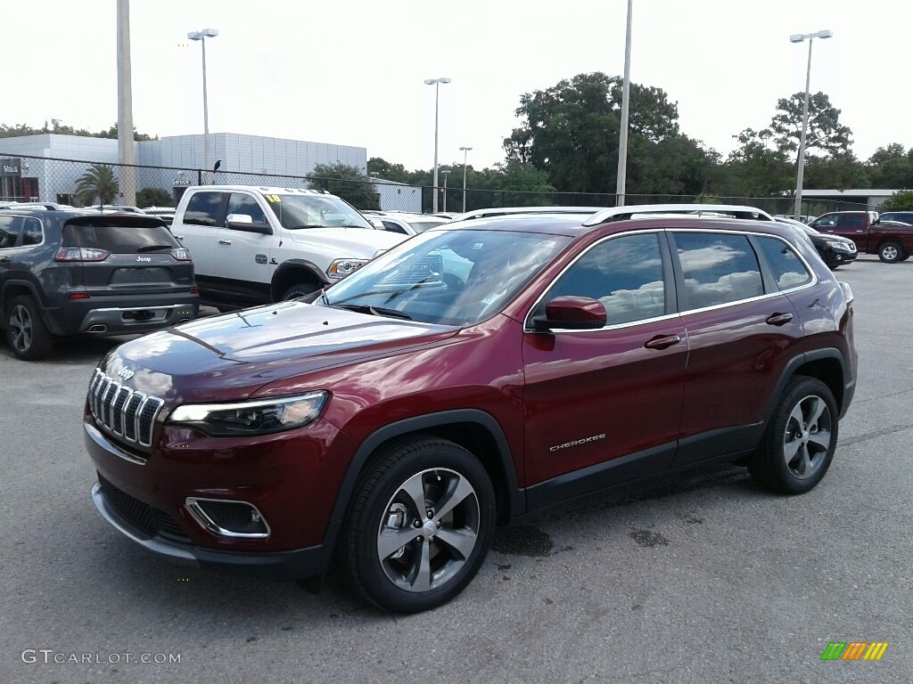 Velvet Red Pearl Jeep Cherokee