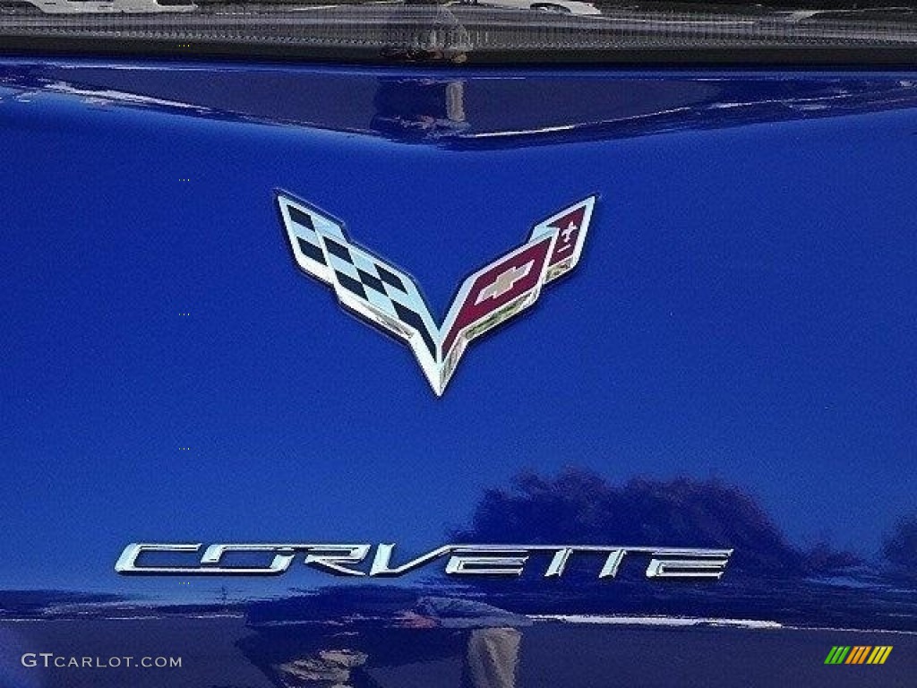 2017 Corvette Grand Sport Convertible - Admiral Blue / Jet Black photo #13
