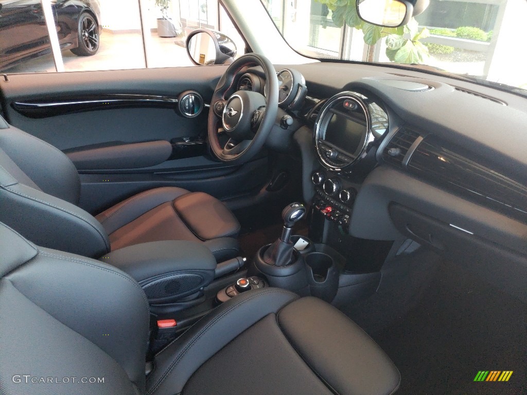 Carbon Black Interior 2019 Mini Hardtop Cooper S 2 Door Photo #127398564