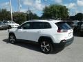 2019 Bright White Jeep Cherokee Limited  photo #3