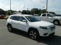 2019 Bright White Jeep Cherokee Limited  photo #7