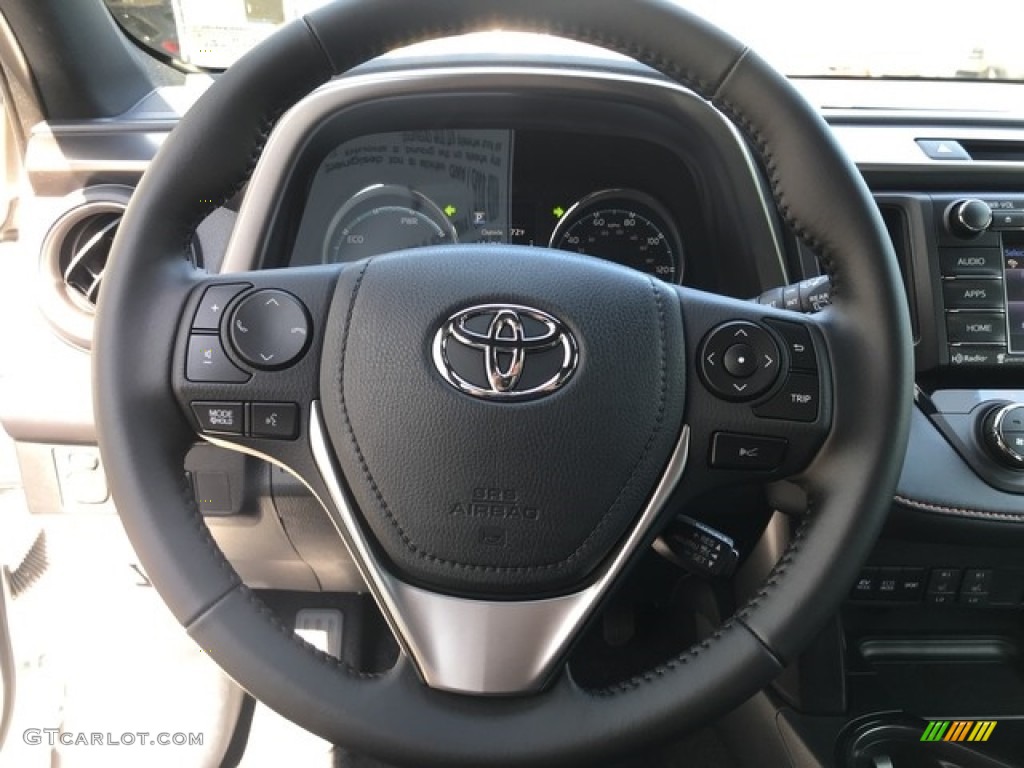 2018 Toyota RAV4 SE AWD Hybrid Steering Wheel Photos