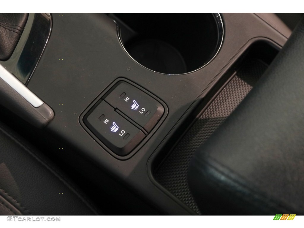 2015 Sonata Hybrid Limited - Eclipse Black / Gray photo #14