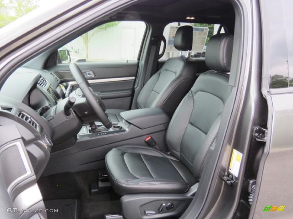 2018 Explorer XLT - Magnetic Metallic / Ebony Black photo #8