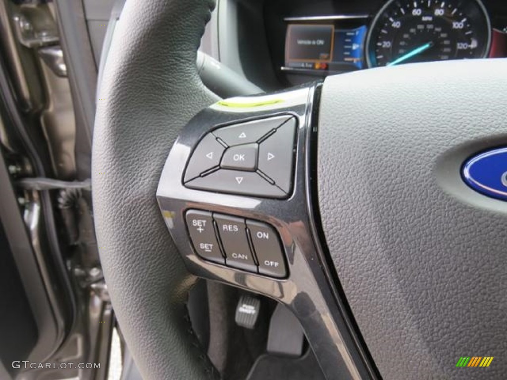 2018 Explorer XLT - Magnetic Metallic / Ebony Black photo #17