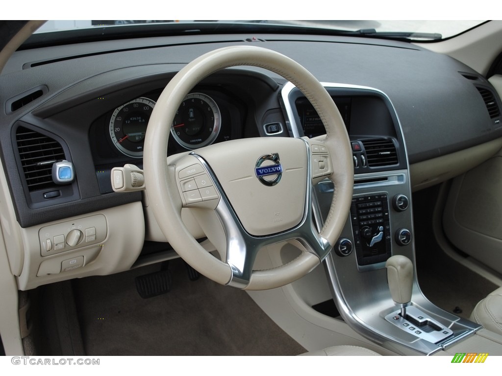 2012 XC60 3.2 - Seashell Metallic / Sandstone Beige/Espresso photo #17