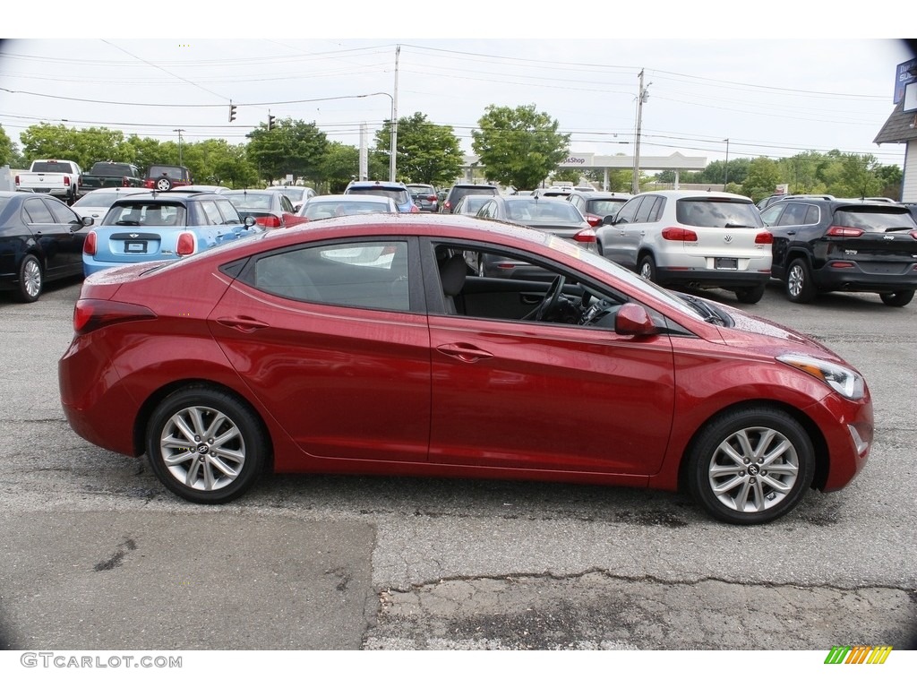 2016 Elantra SE - Red / Gray photo #5