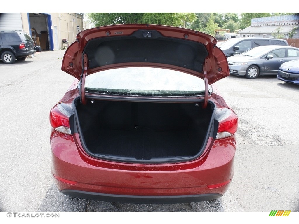 2016 Elantra SE - Red / Gray photo #8