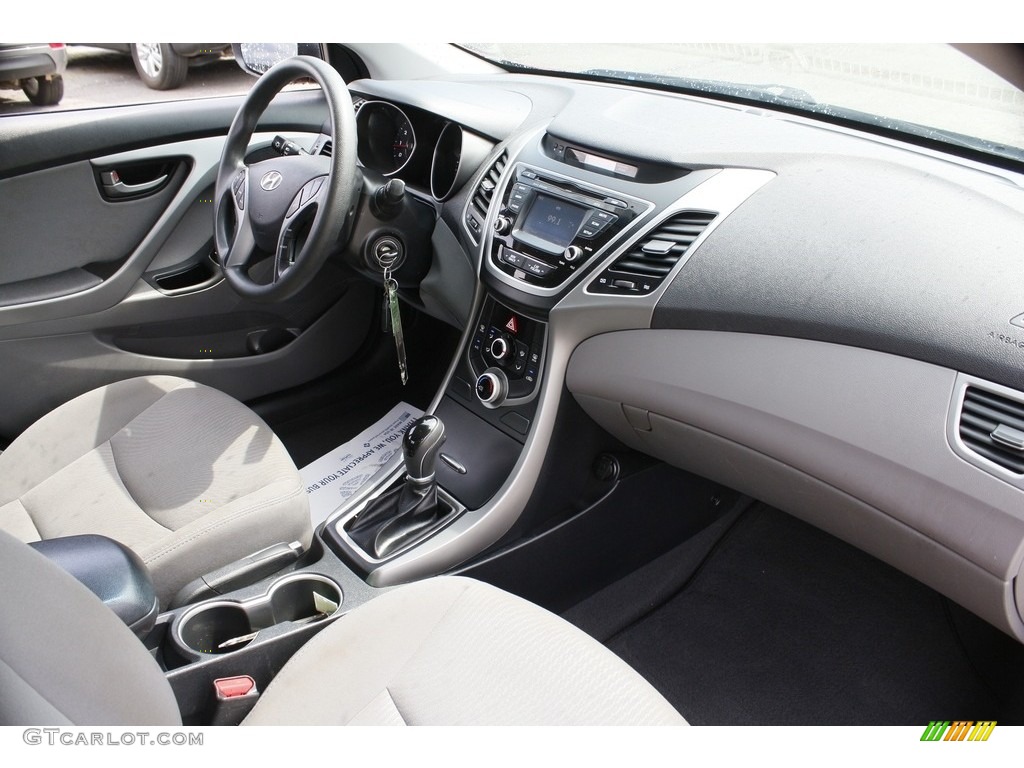 2016 Elantra SE - Red / Gray photo #9