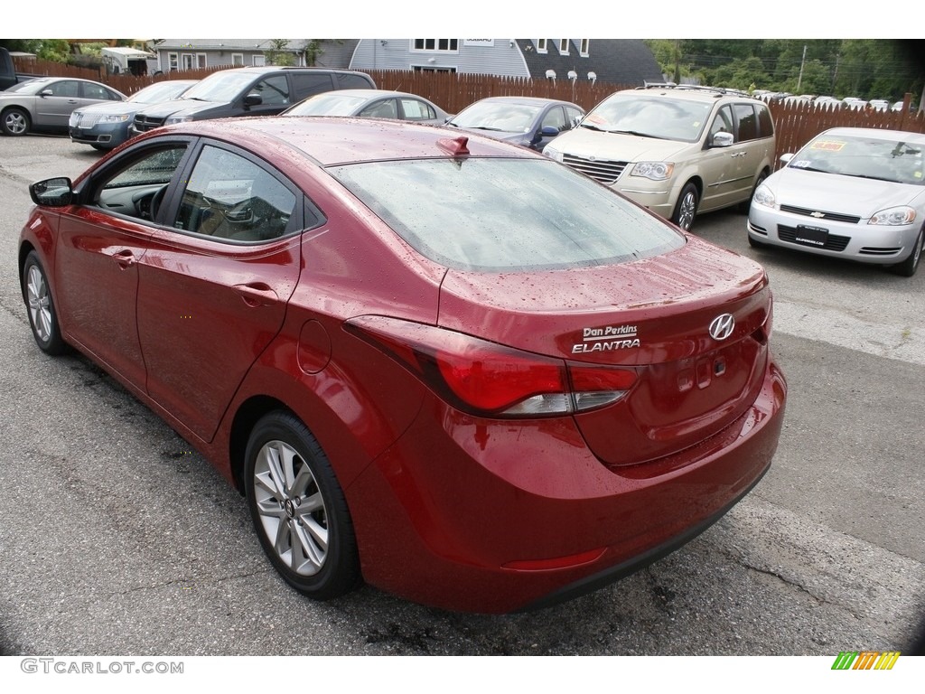 2016 Elantra SE - Red / Gray photo #10