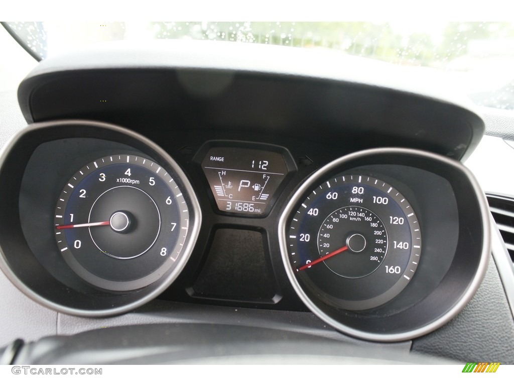 2016 Elantra SE - Red / Gray photo #12