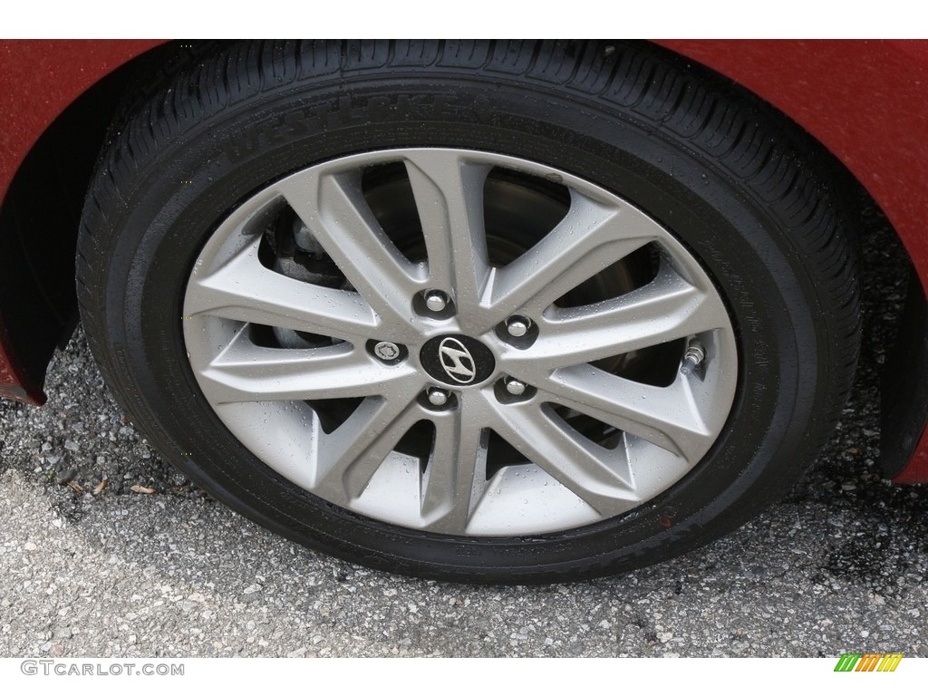 2016 Elantra SE - Red / Gray photo #21