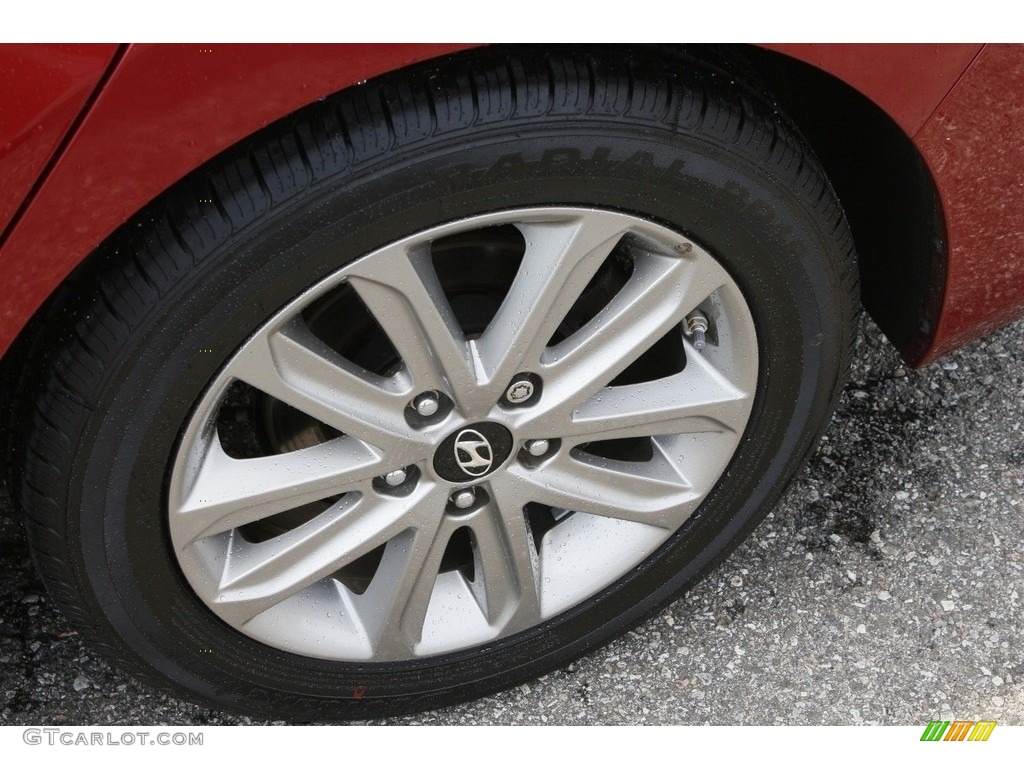 2016 Elantra SE - Red / Gray photo #22
