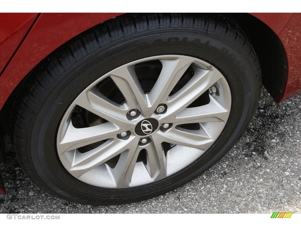 2016 Elantra SE - Red / Gray photo #23