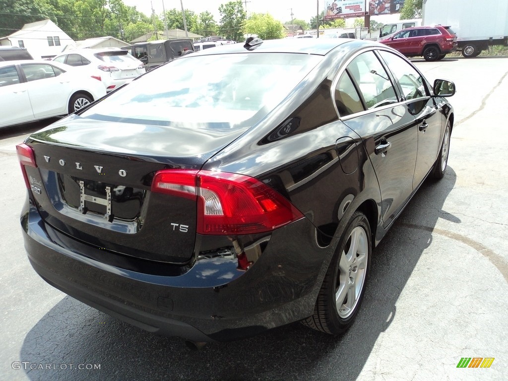 2012 S60 T5 - Black / Soft Beige/Off Black photo #4