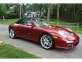 2009 Ruby Red Metallic Porsche 911 Carrera 4S Cabriolet  photo #8