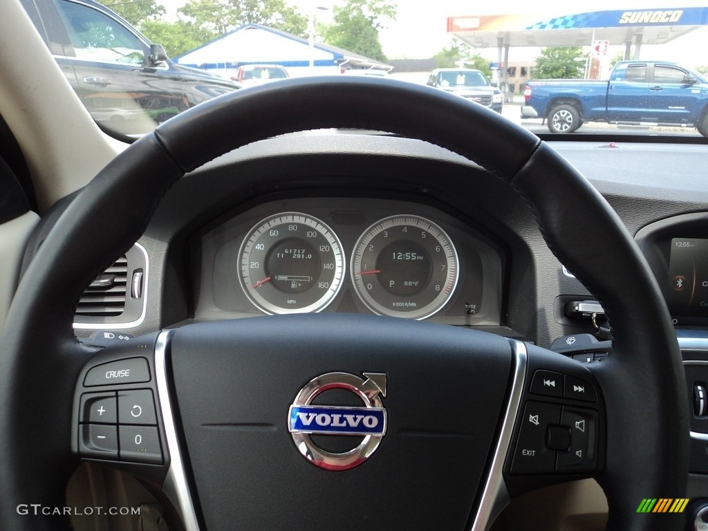 2012 S60 T5 - Black / Soft Beige/Off Black photo #11