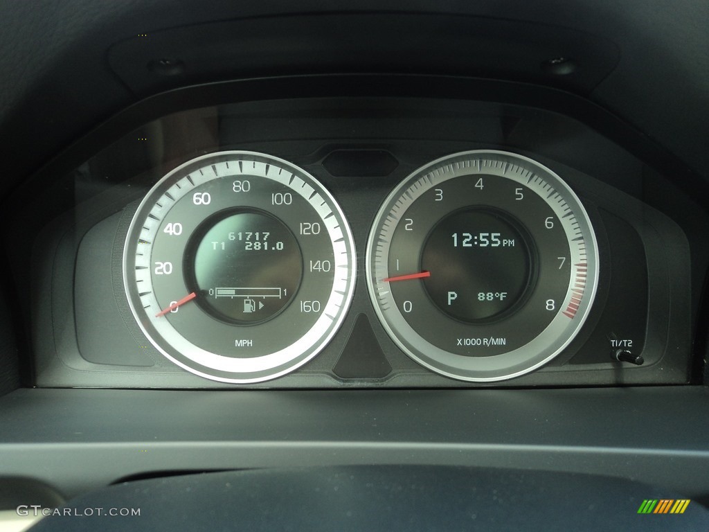 2012 S60 T5 - Black / Soft Beige/Off Black photo #12