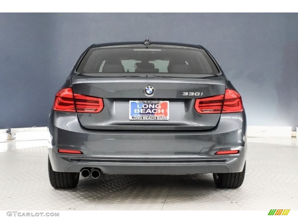 2018 3 Series 330i Sedan - Mineral Grey Metallic / Black photo #3