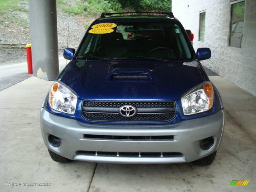 2004 RAV4  - Spectra Blue Mica / Dark Charcoal photo #6