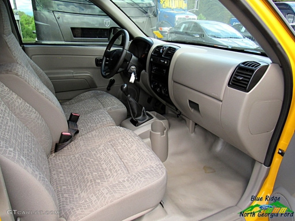 2005 Colorado Extended Cab - Yellow / Very Dark Pewter photo #24