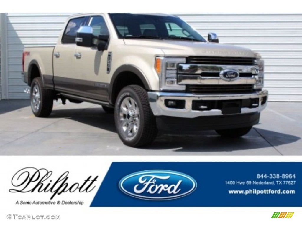 2018 F250 Super Duty King Ranch Crew Cab 4x4 - Oxford White / King Ranch Kingsville Java photo #1