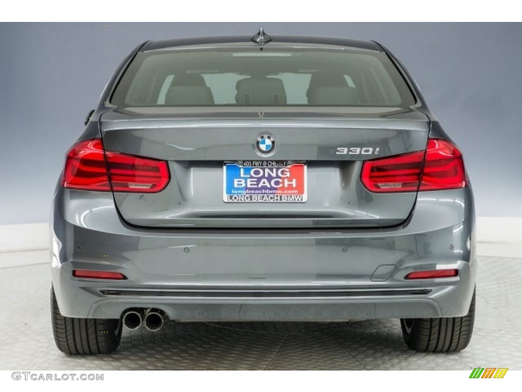 2018 3 Series 330i Sedan - Mineral Grey Metallic / Black photo #3