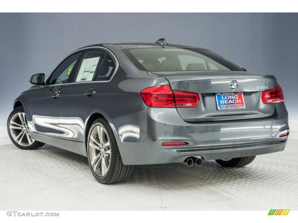 2018 3 Series 330i Sedan - Mineral Grey Metallic / Black photo #4