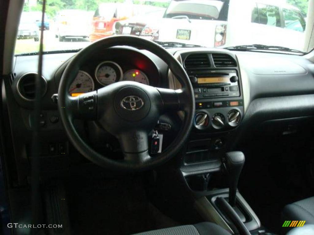 2004 RAV4  - Spectra Blue Mica / Dark Charcoal photo #10