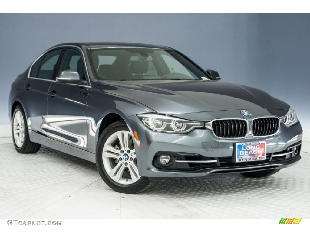 2018 3 Series 330i Sedan - Mineral Grey Metallic / Black photo #11