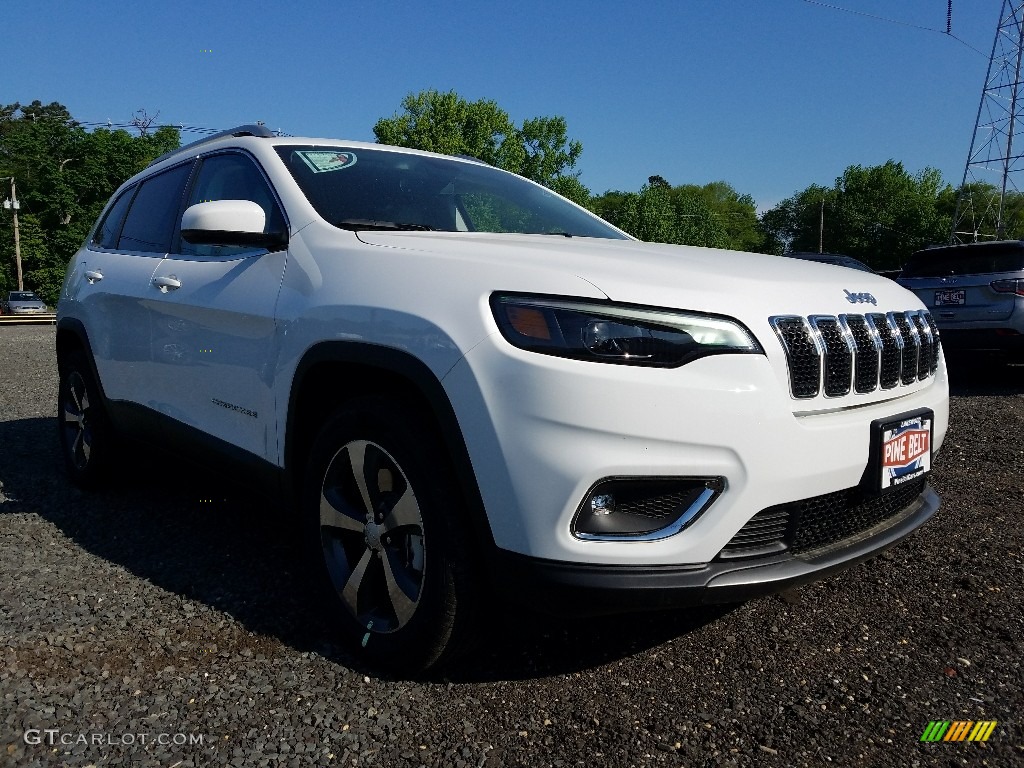Bright White 2019 Jeep Cherokee Limited 4x4 Exterior Photo #127404639