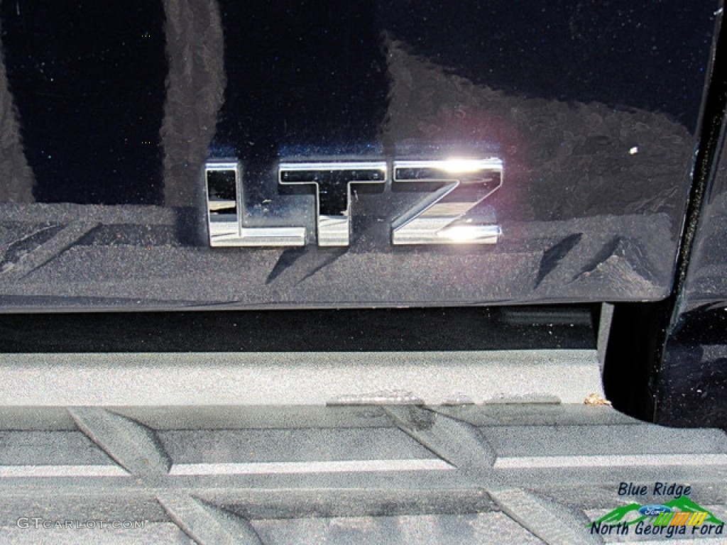2009 Silverado 1500 LTZ Crew Cab 4x4 - Blue Granite Metallic / Light Titanium photo #36