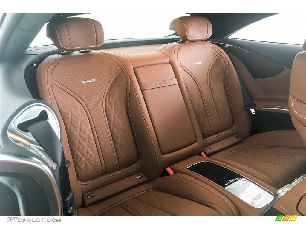 2018 Mercedes-Benz S AMG S63 Coupe Rear Seat Photo #127404750