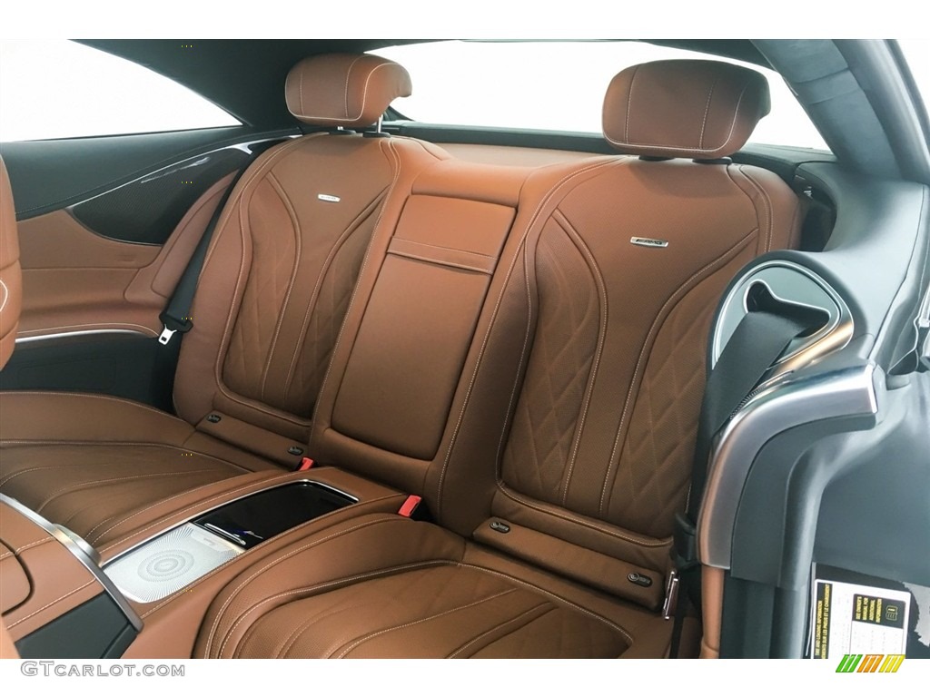 2018 Mercedes-Benz S AMG S63 Coupe Rear Seat Photo #127404804