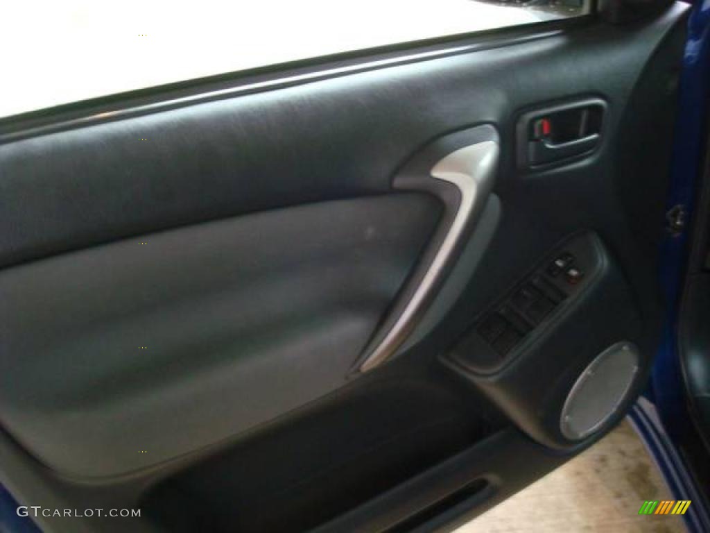 2004 RAV4  - Spectra Blue Mica / Dark Charcoal photo #11