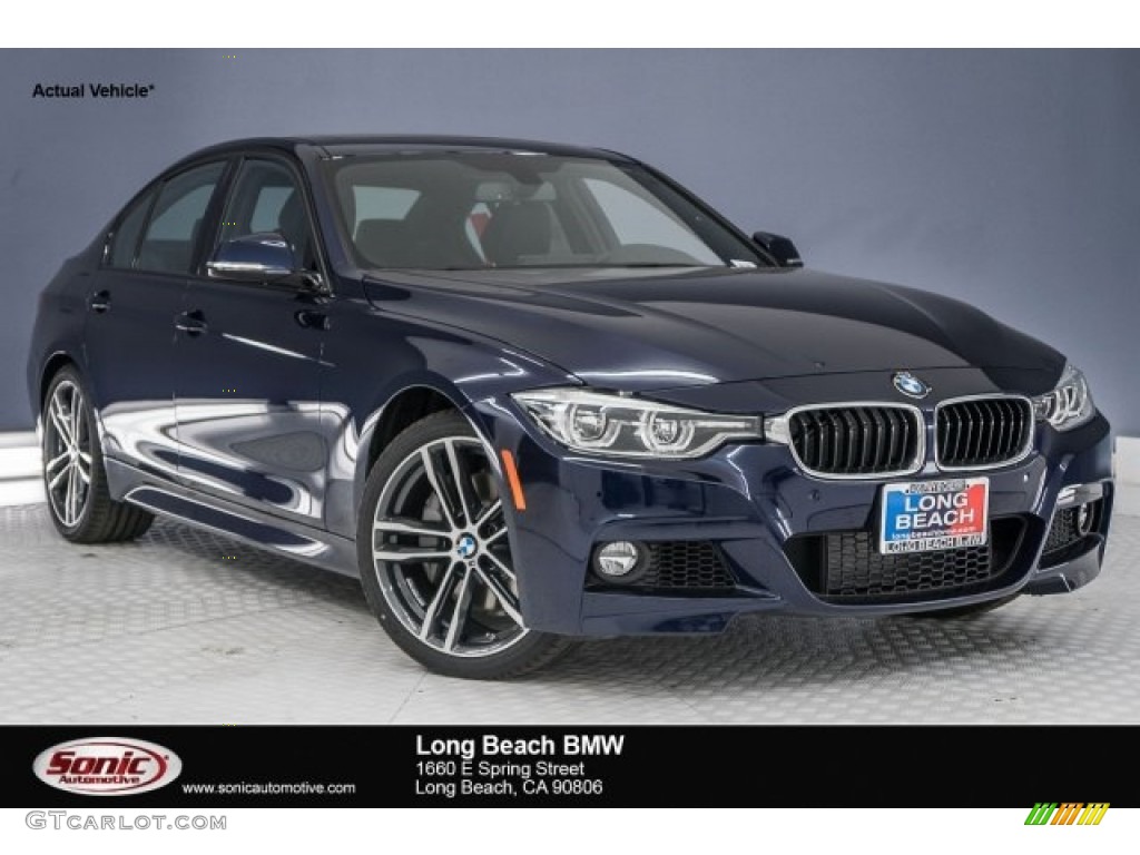 2018 3 Series 340i Sedan - Tanzanite Blue Metallic / Black photo #12