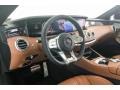 designo Saddle Brown/Black Dashboard Photo for 2018 Mercedes-Benz S #127404897