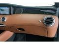 2018 Mercedes-Benz S designo Saddle Brown/Black Interior Dashboard Photo