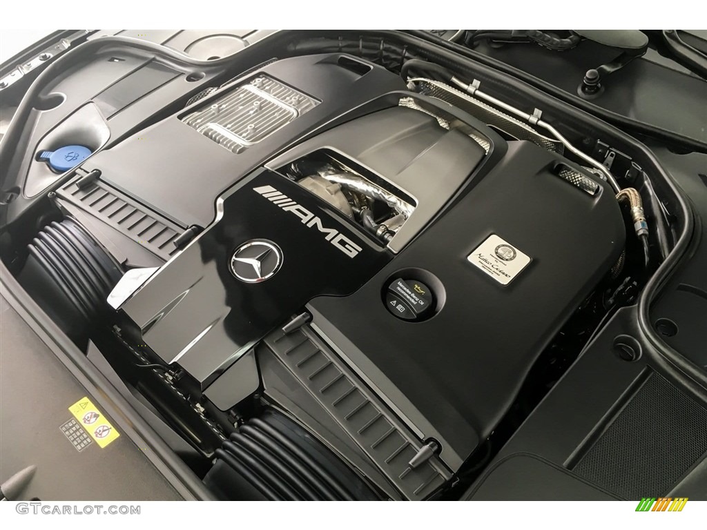 2018 Mercedes-Benz S AMG S63 Coupe 4.0 Liter biturbo DOHC 32-Valve VVT V8 Engine Photo #127405191