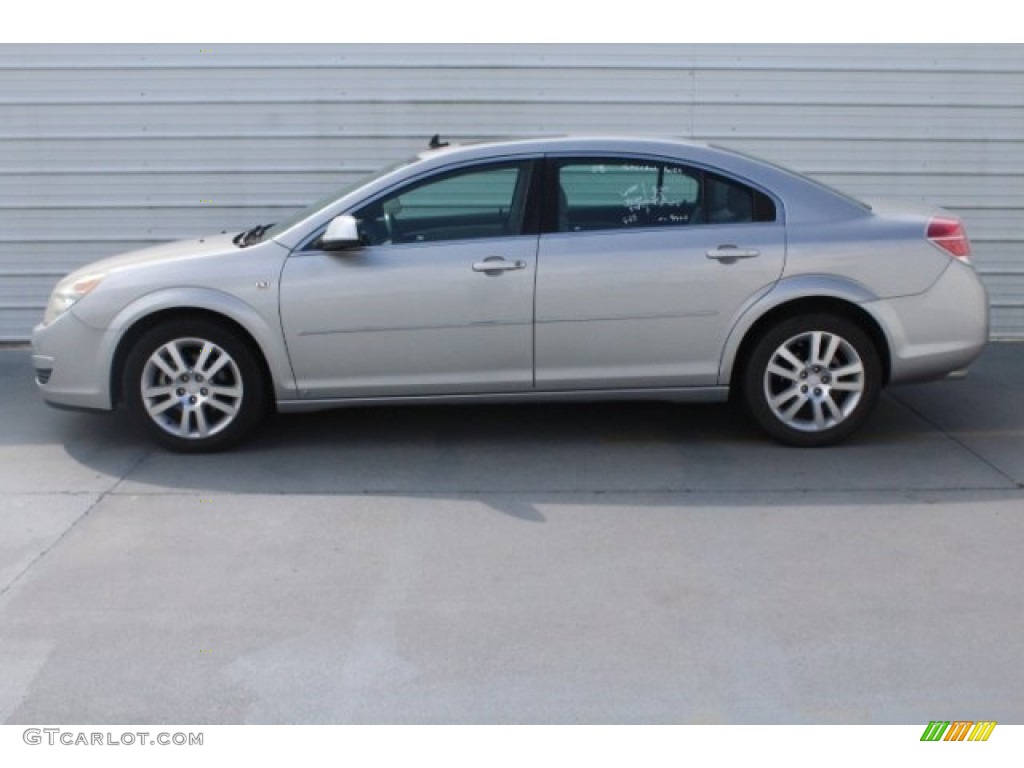 2008 Aura XE 3.5 - Silver Pearl / Gray photo #7