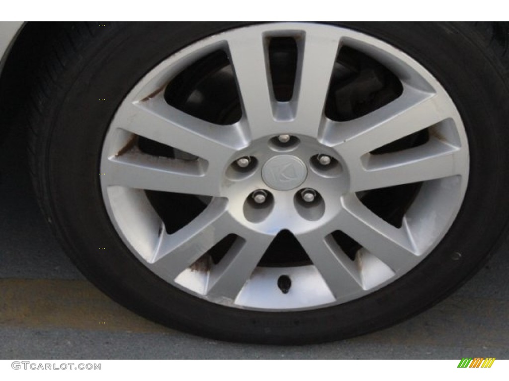 2008 Aura XE 3.5 - Silver Pearl / Gray photo #13